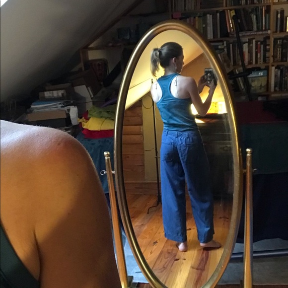 Sophia Max Chambray Denim Wide Leg Jeans, EUC, 0/2 - Picture 12 of 12